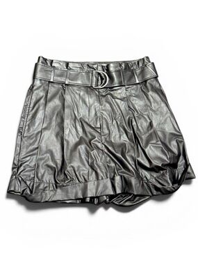 Elizabeth and James vegan leather shorts